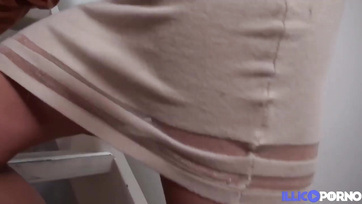 Elvitte egy kemény menetre a begyes lányt a nagyfaszú néger pali Thumb